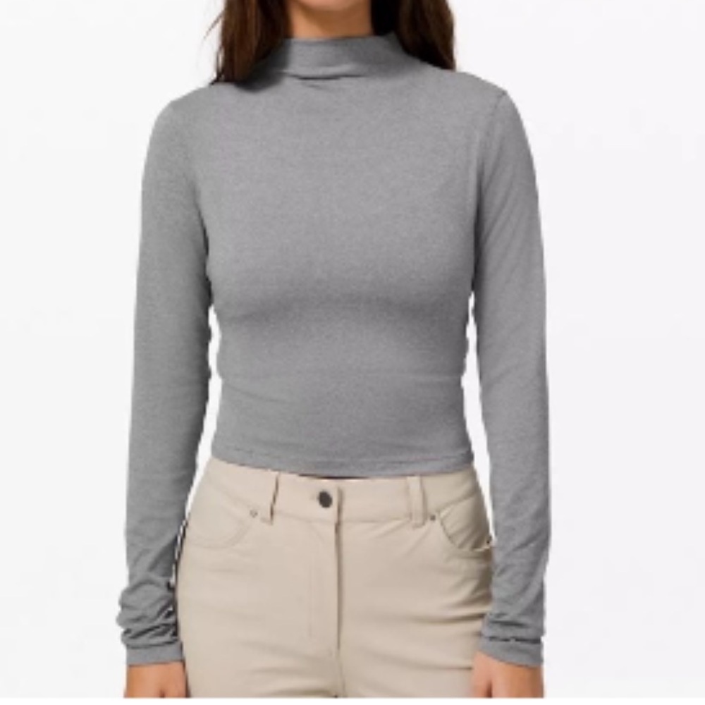 Lululemon All Aligned Mock Neck Long Sleeve